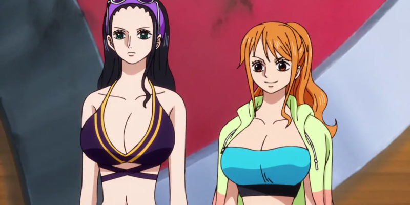 Picture of Nico Robin and Nami in one of the most popular Shonen One Piece